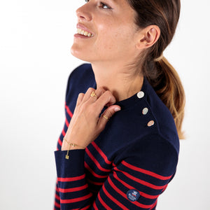 Striped sailor sweater