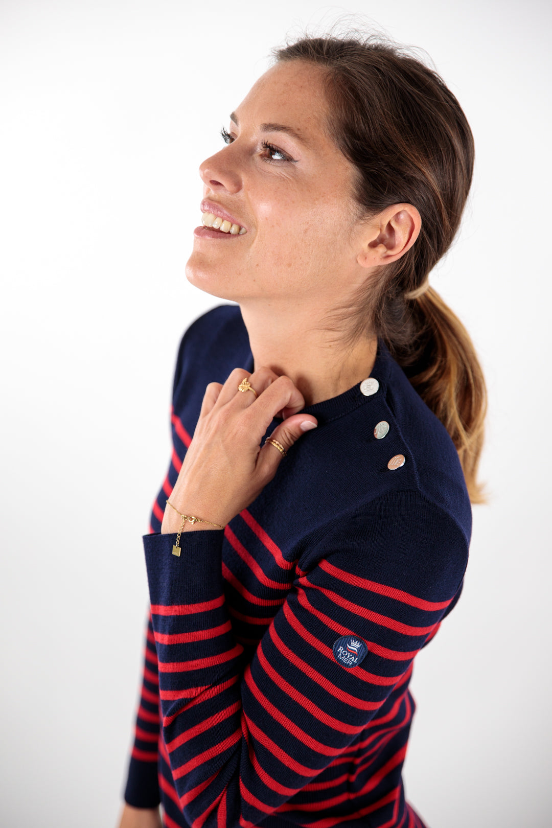 Striped sailor sweater – Royal Mer - Main Image