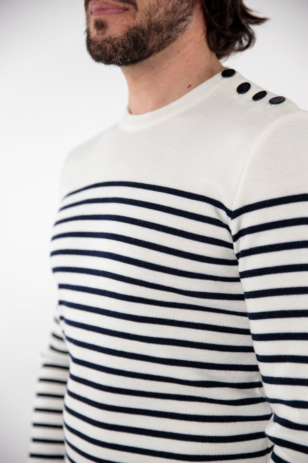 Classic striped sailor sweater