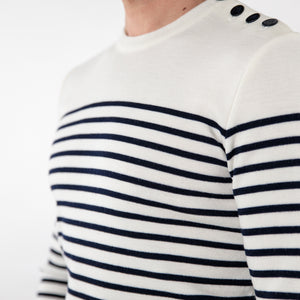 Classic striped sailor sweater