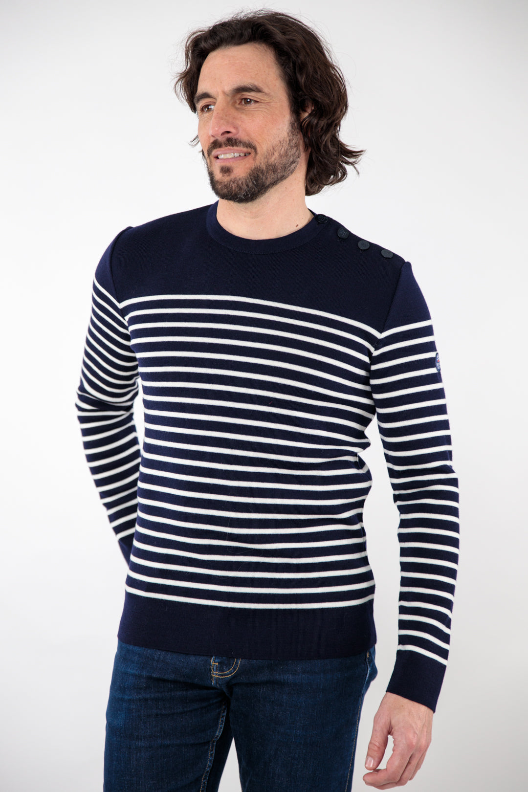 Striped sailor sweater