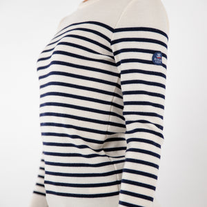Pull marin rayé