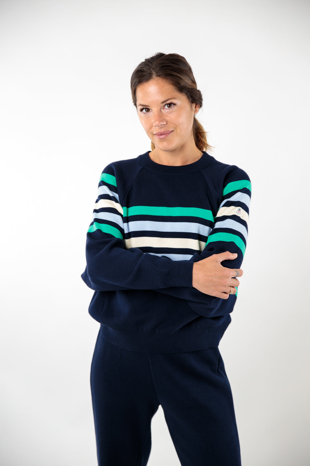 Pull rayé bicolore Lydia