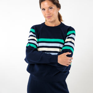 Pull rayé bicolore Lydia
