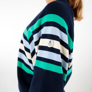 Pull rayé bicolore Lydia