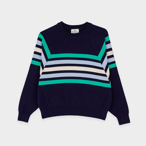 Pull rayé bicolore Lydia