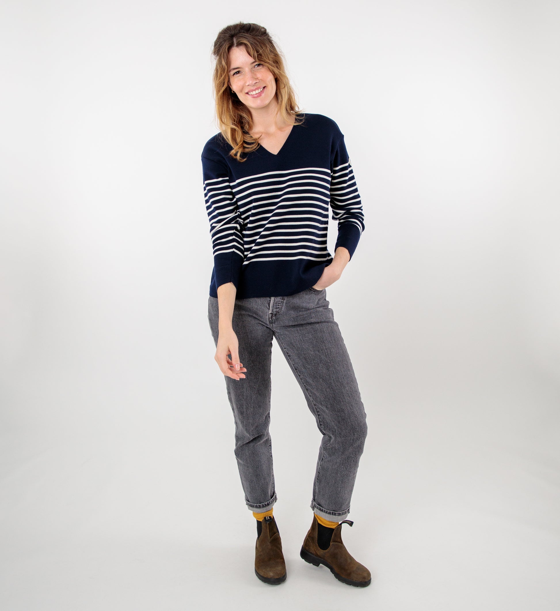 Pull raye col v
