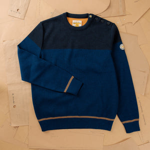 Pull marin bicolore GC3