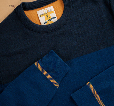 GC3 two-tone sailor sweater