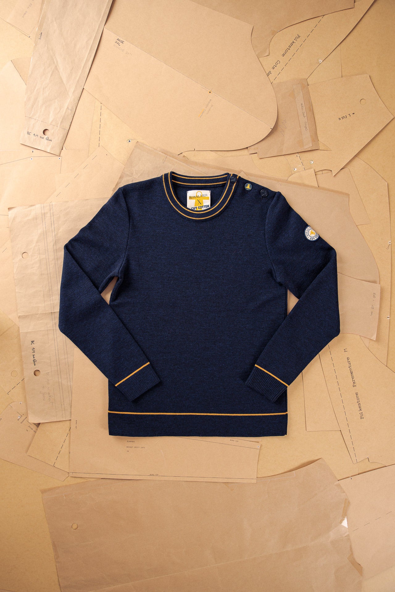 Pull marin GC3 femme