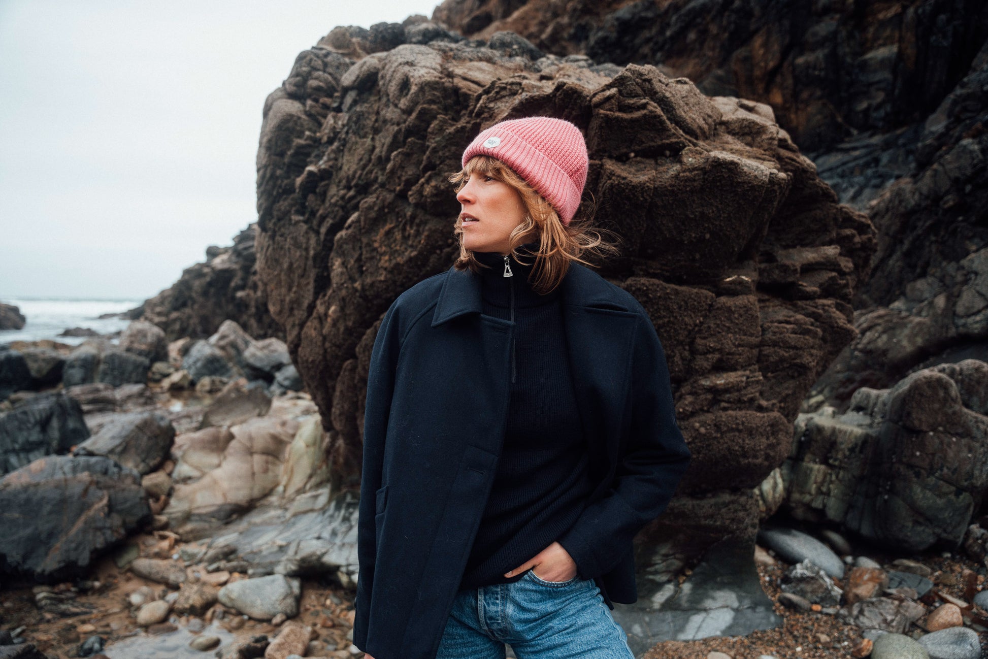 DOUBLE-BREASTED PEA COAT