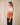 Pull femme rayé Morwena aurore tramonto écru coton égyptien côte 1/1 encolure bateau Royal Mer