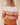 Pull femme rayé Morwena aurore tramonto écru coton égyptien côte 1/1 encolure bateau Royal Mer