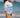 Pull femme rayé Morwena bleu persico écru coton égyptien côte 1/1 encolure bateau Royal Mer