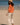 Pull femme uni Morwena aurore tramonto coton égyptien côte 1/1 encolure bateau Royal Mer