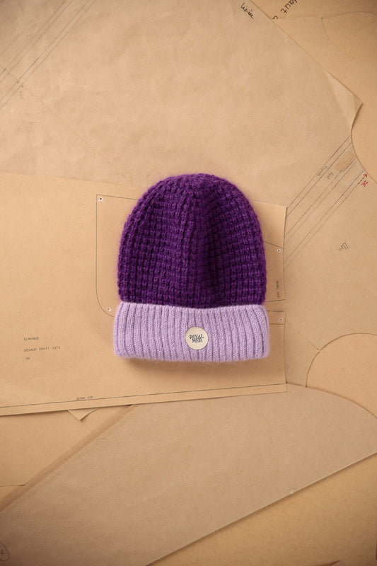 Olympe B two-tone hat