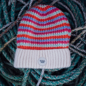 Bonnet rayé Olympe M