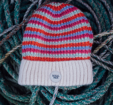 Bonnet rayé Olympe M