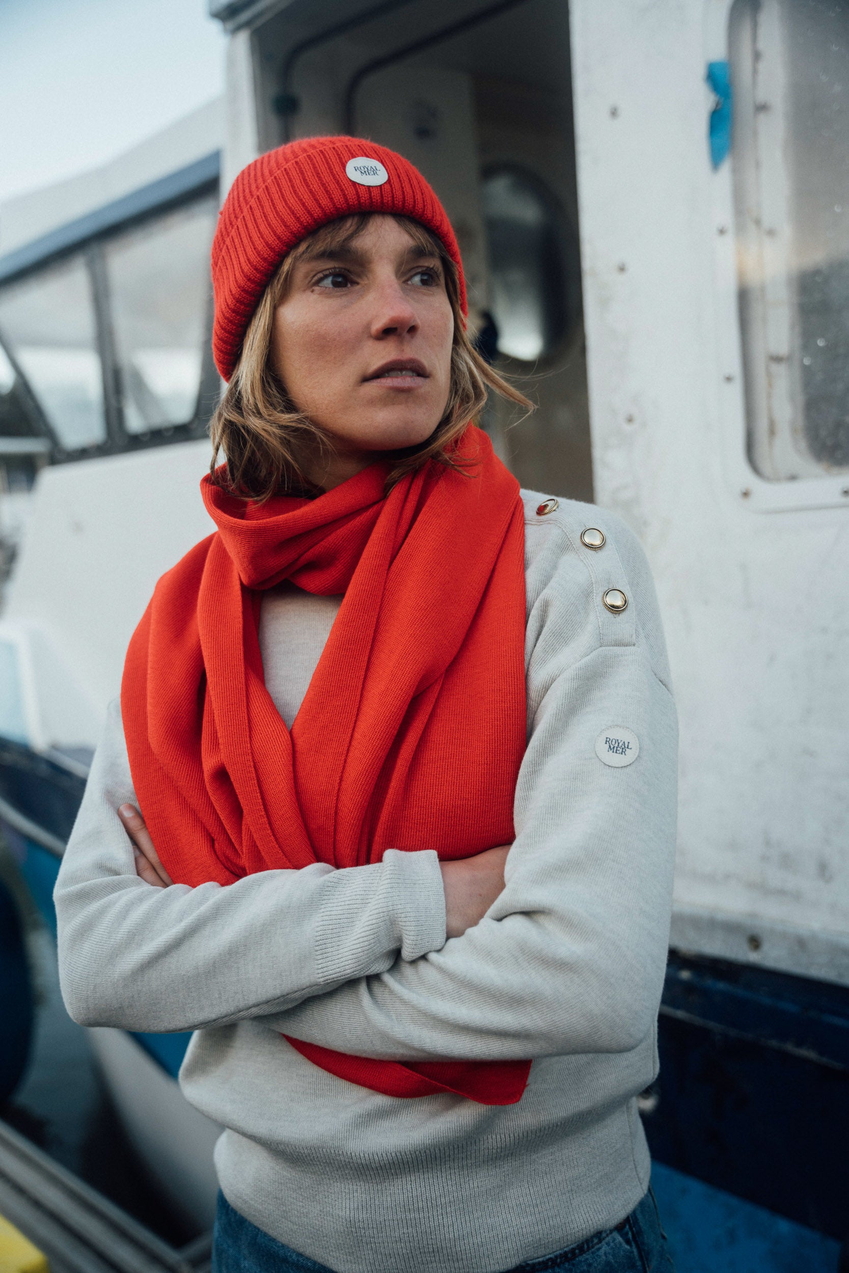 PLAIN WAFFLE KNIT HAT