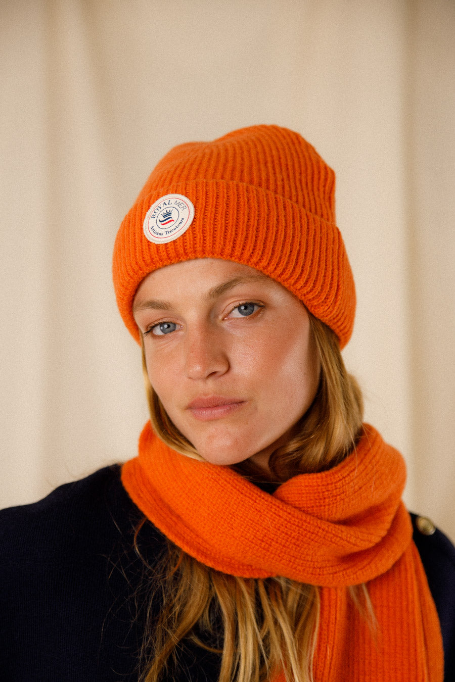 Plain scarf Roméo