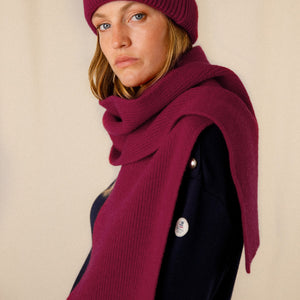 Plain scarf Roméo