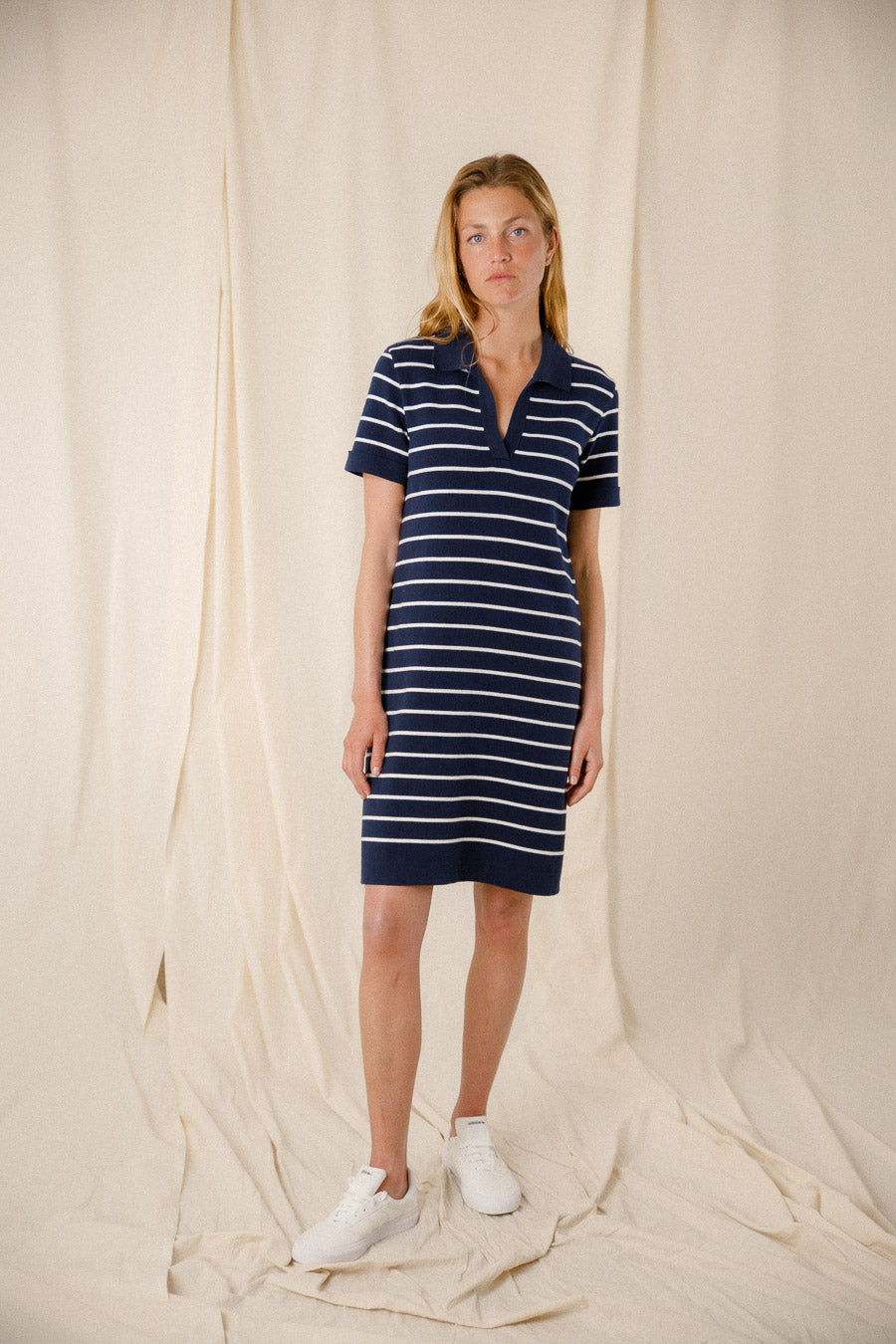 Robe longue rayée Suzie