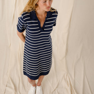 Robe longue rayée Suzie