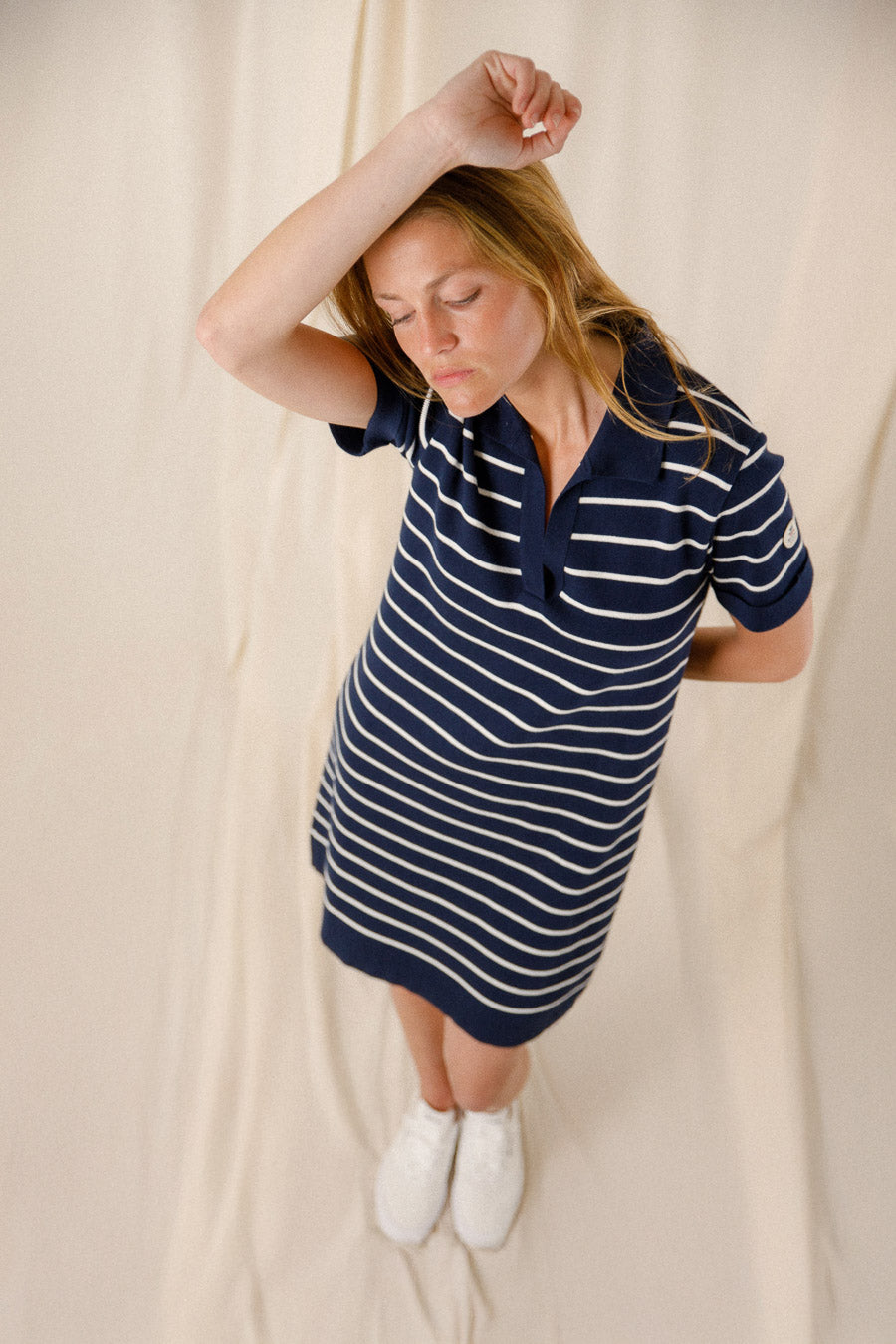 Robe longue rayée Suzie