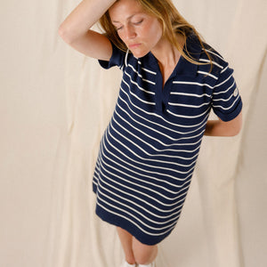 Robe longue rayée Suzie