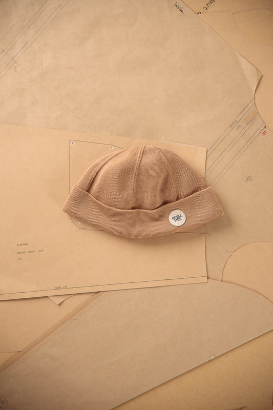 MIKI PLAIN SAILOR CAP WITH CUFF