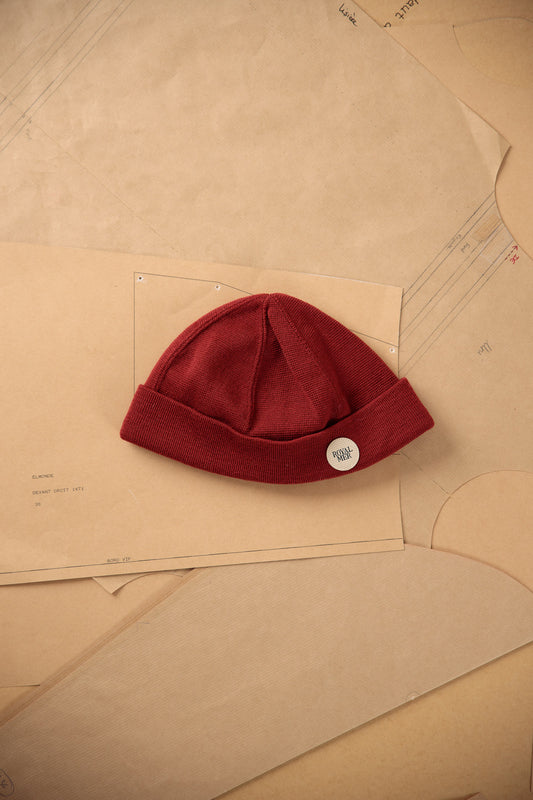 MIKI PLAIN SAILOR CAP WITH CUFF