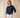 Sweat Royal marine coton col rond bords-côtes sérigraphie homme femme Royal Mer