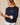 Sweat Royal marine coton col rond bords-côtes sérigraphie homme femme Royal Mer