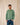 Sweat Royal sauge coton col rond bords-côtes sérigraphie homme femme Royal Mer