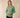Sweat Royal sauge coton col rond bords-côtes sérigraphie homme femme Royal Mer