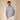 T-shirt Royal bleu grisé coton col rond sérigraphie homme femme Royal Mer