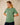 T-shirt Royal sauge coton col rond sérigraphie homme femme Royal Mer