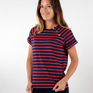 Tee-shirt rayé col rond