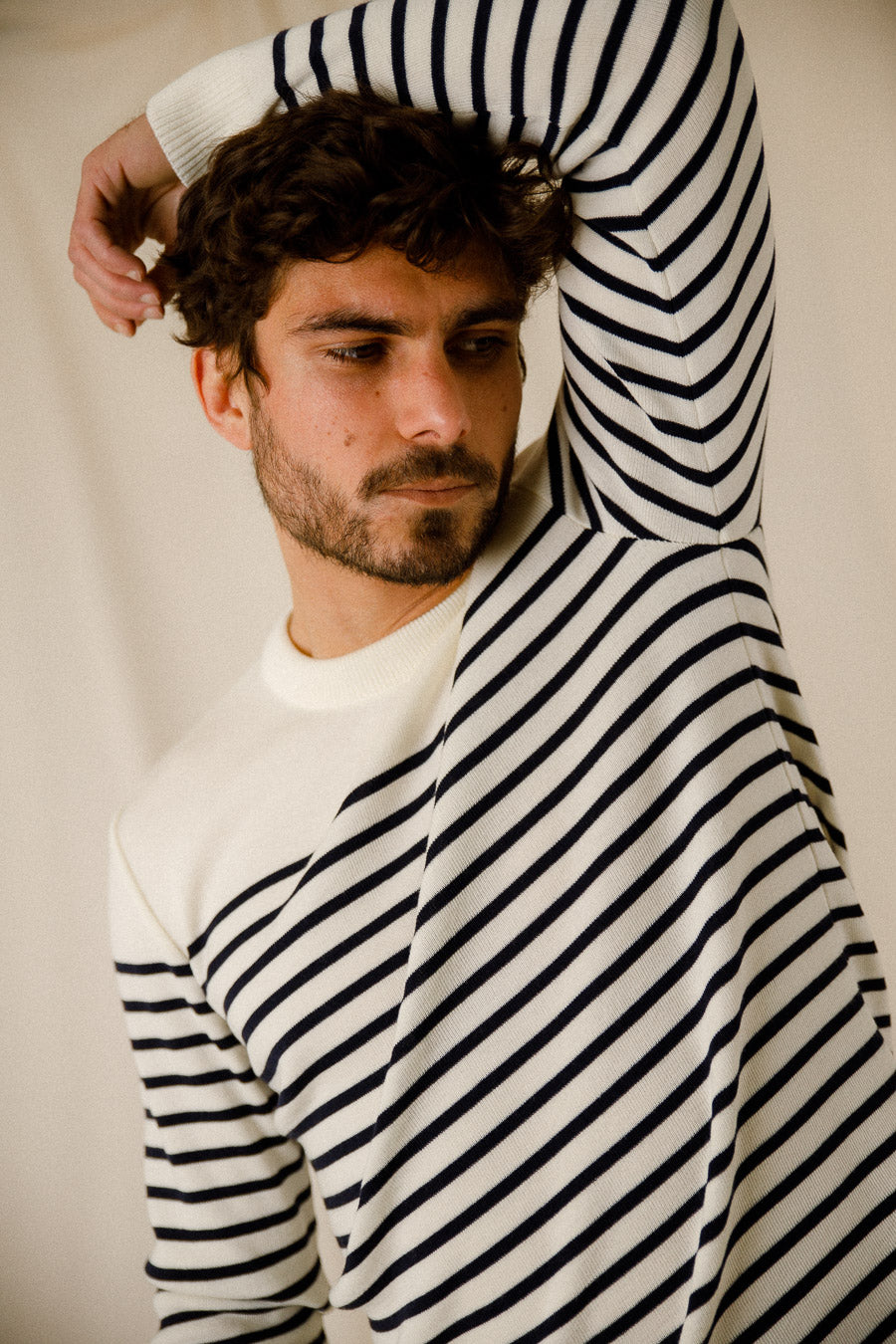 Pull marin rayé Titouan
