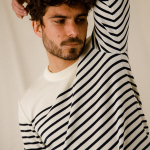 Pull marin rayé Titouan