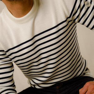 Pull marin rayé Titouan