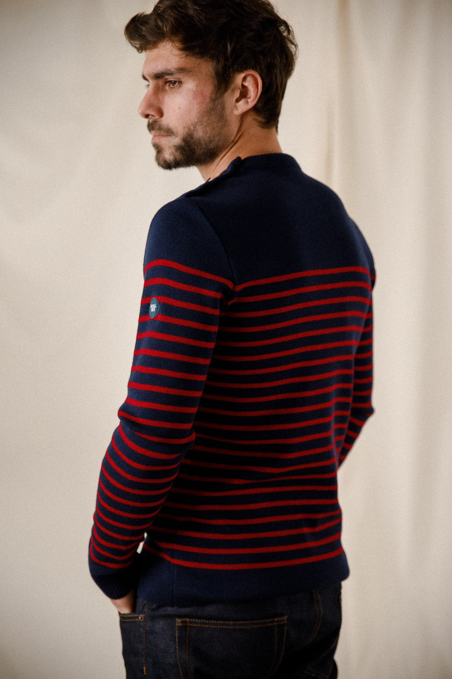Pull marin rayé Titouan