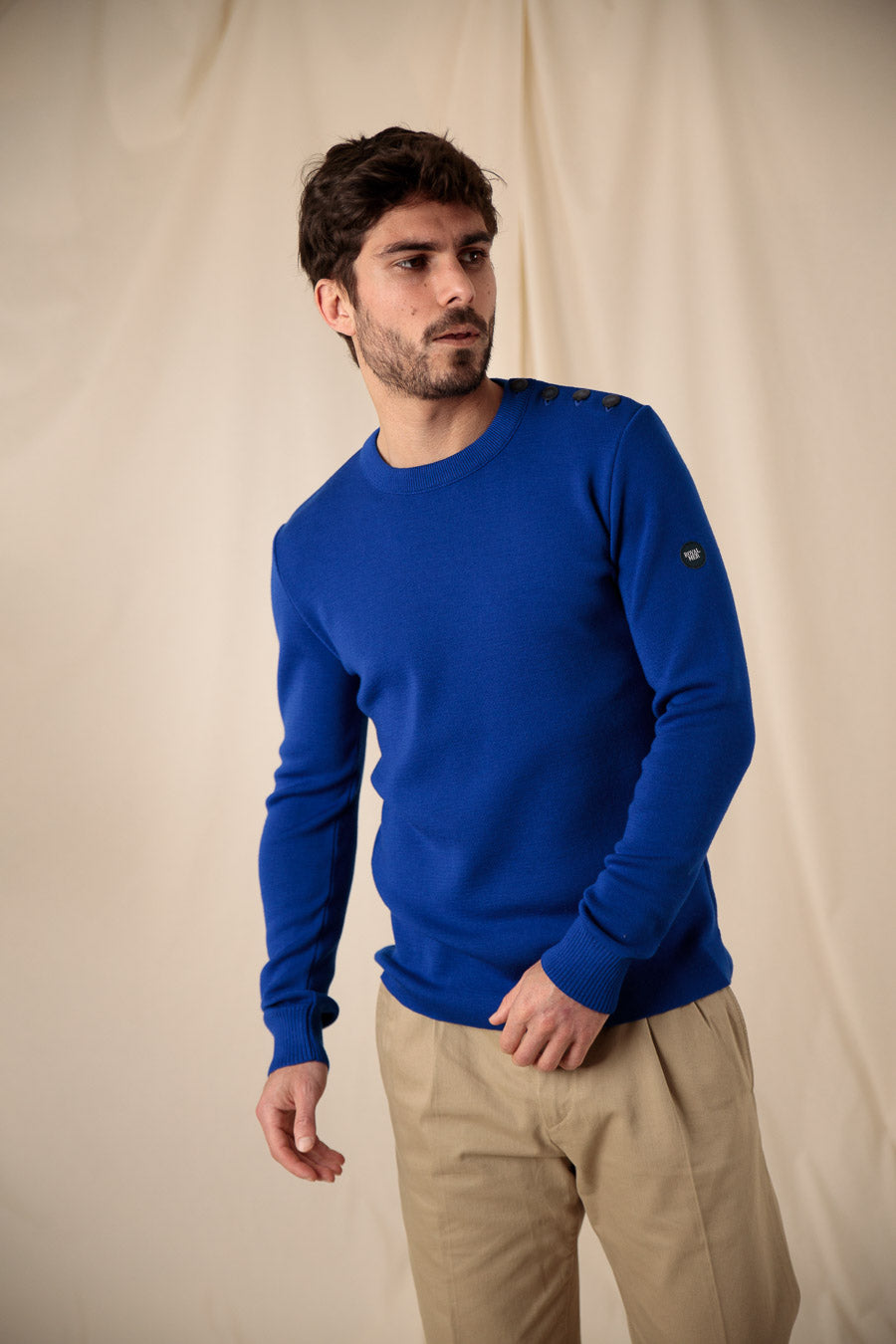 Pull marin uni Titouan