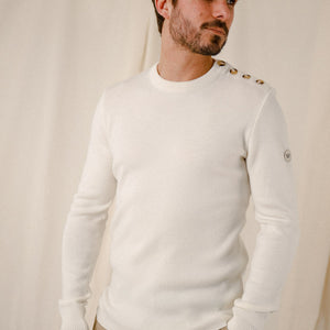 Pull marin uni Titouan