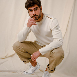 Pull marin uni Titouan