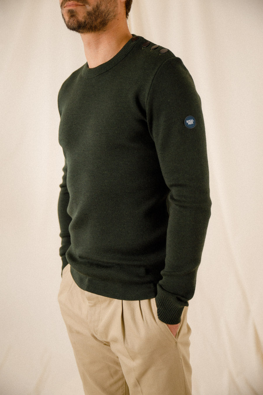 Pull marin uni Titouan