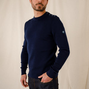 Pull marin uni Titouan