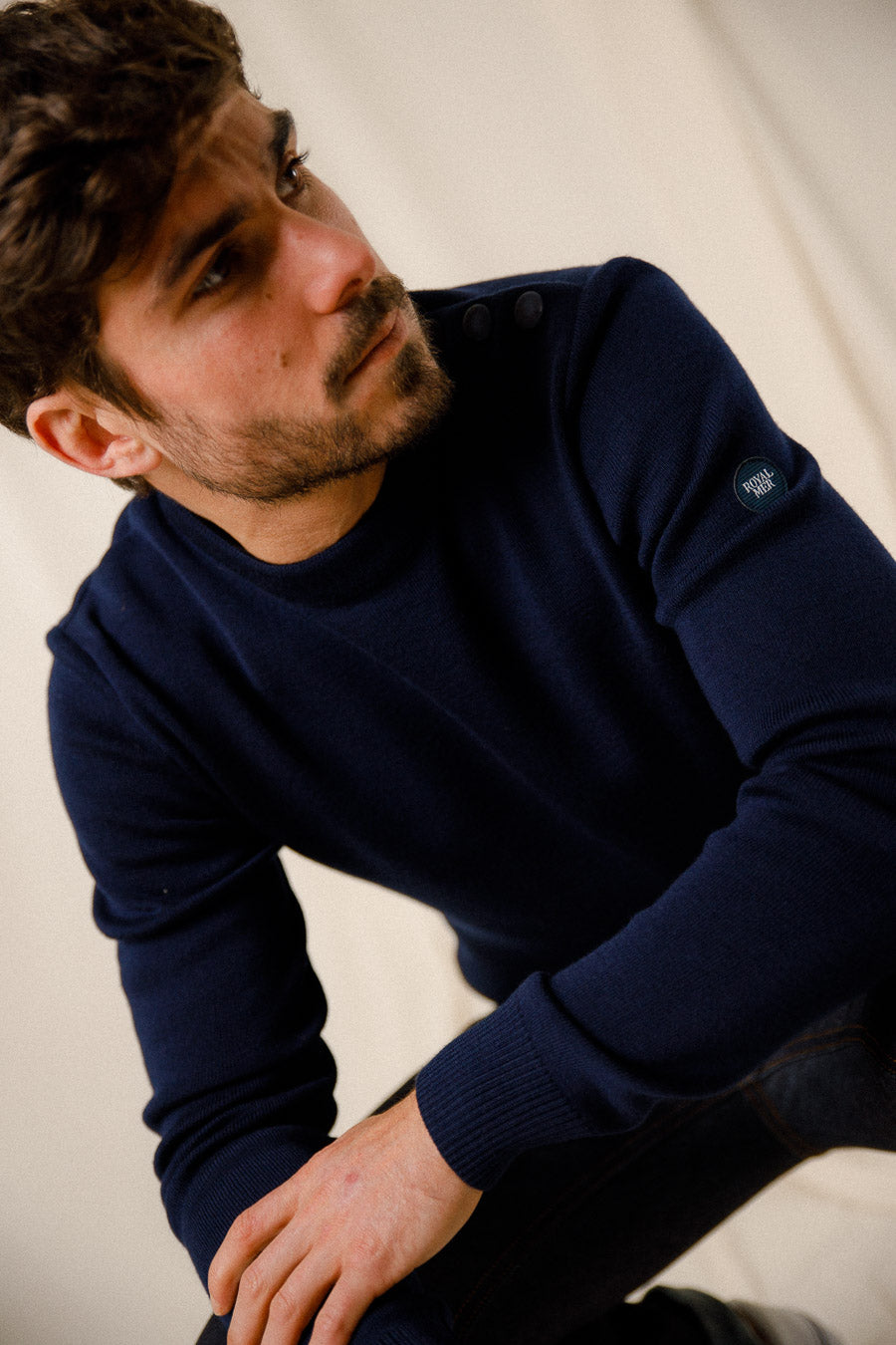 Pull marin uni Titouan
