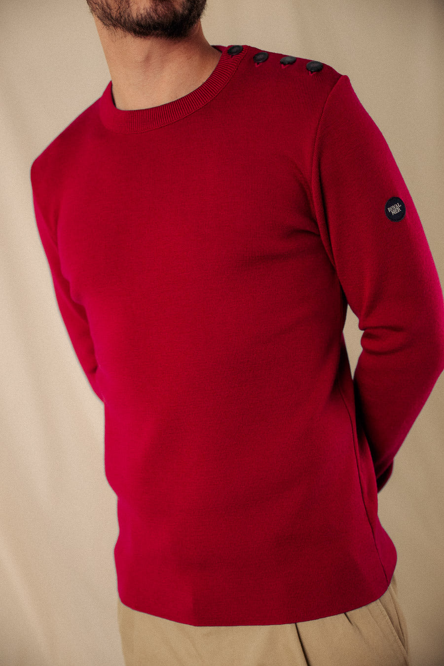 Pull marin uni Titouan