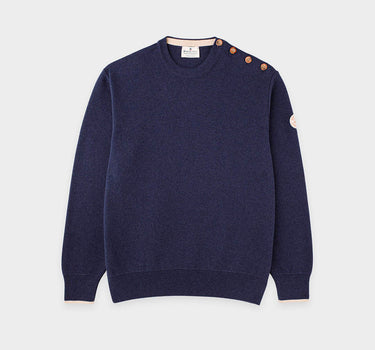 Pull marin uni coton